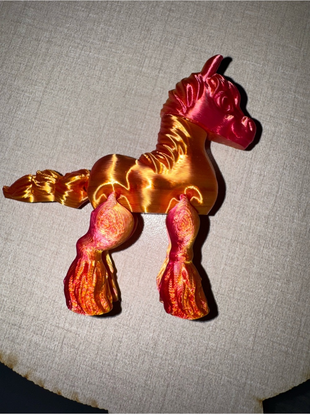 3d Printed Horse Toy Set of 6 - Picture 7 of 7